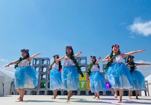 ALOHAFES ODAIBA 2023 お台場 プロムナード フラ